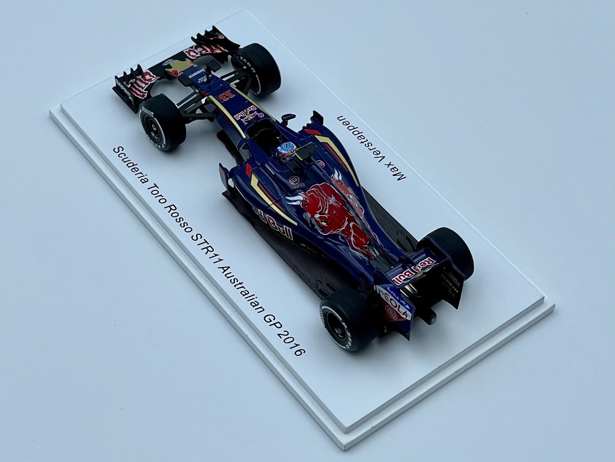 1:43 Spark Toro Rosso F1 STR11 #33 Max Verstappen Austrlia GP 10th
