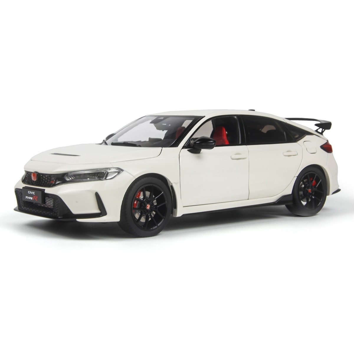 1:18 Scale Paudi Honda Civic Type-R 2023 FL5 White Diecast Model
