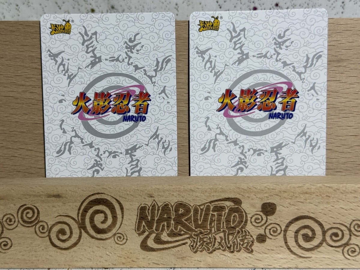 Naruto And Mizuki NRB07-SSR-157L3 & 158L3 Official Kayou Trading