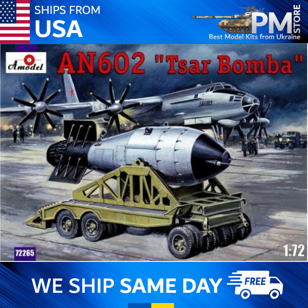 Amodel 72265 AN602 TSAR Bomba, scale plastic model kit 1/72 | eBay