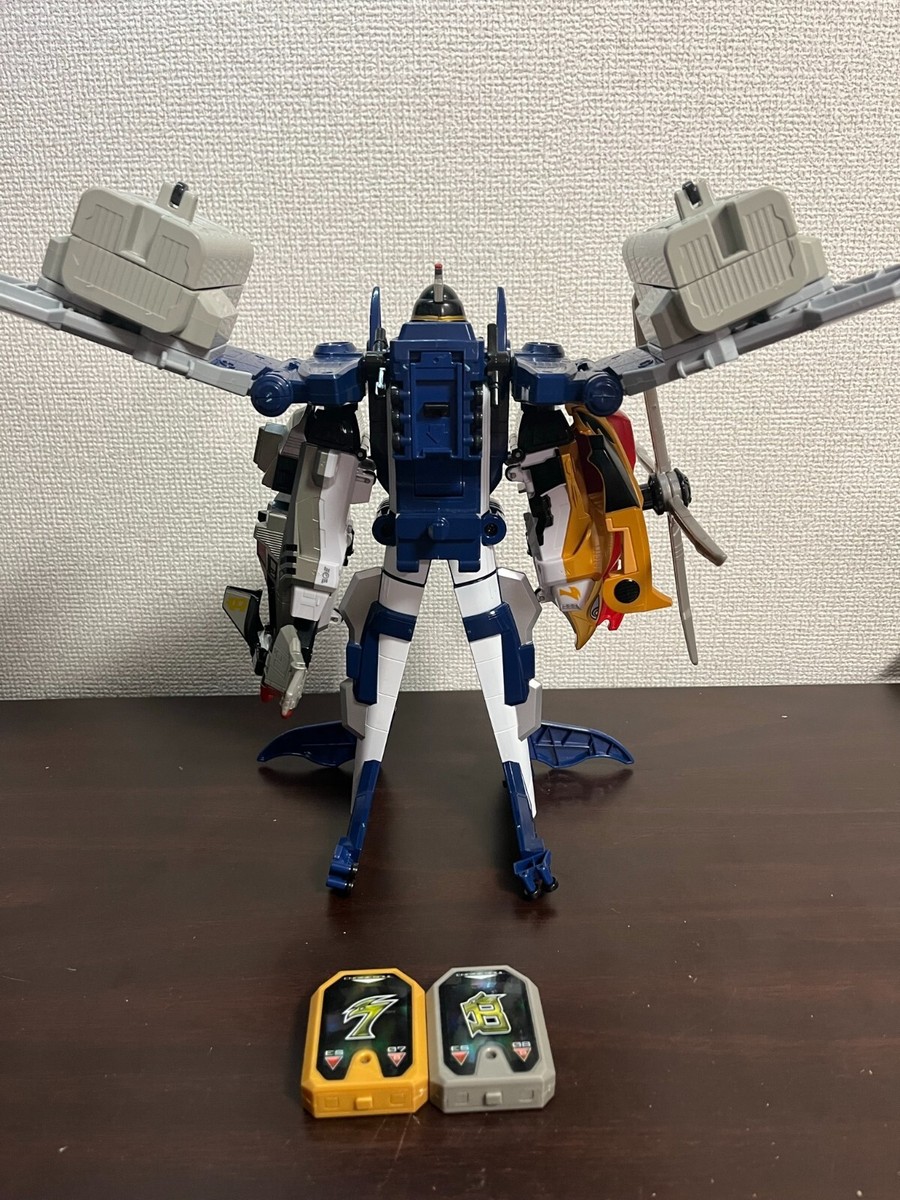 Power Rangers RPM Goonger DX Seikuoh Mach Megazord Engine Soul 7 8