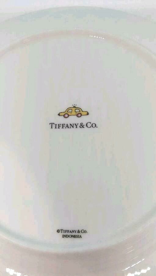 RARE Tiffany & Co. 5th Avenue Pair Plate Set Tableware Dish from