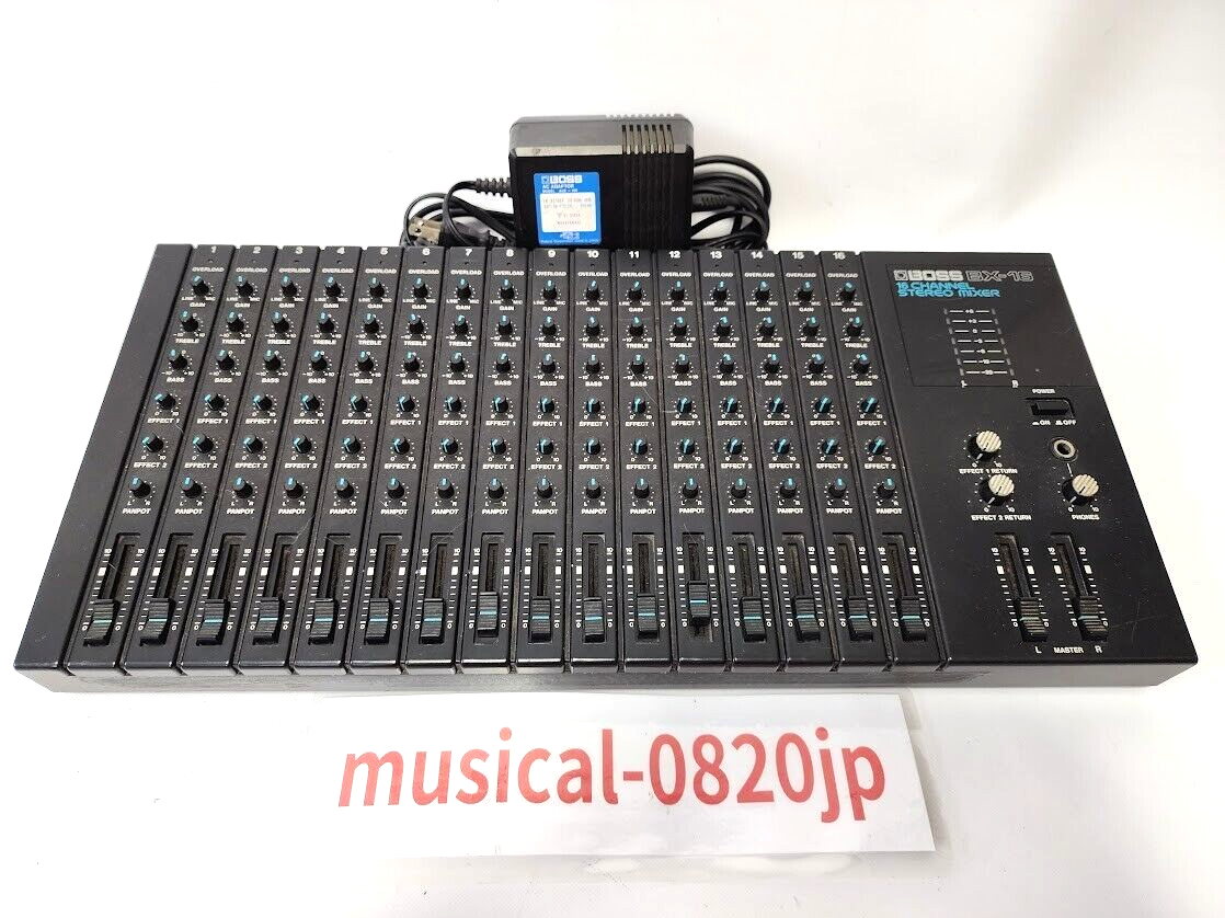 Boss BX-16 16Channel Compact Stereo Mixer | eBay