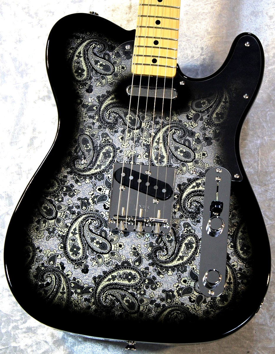 Fender Made in Japan Limited Telecaster Maple Black Paisley