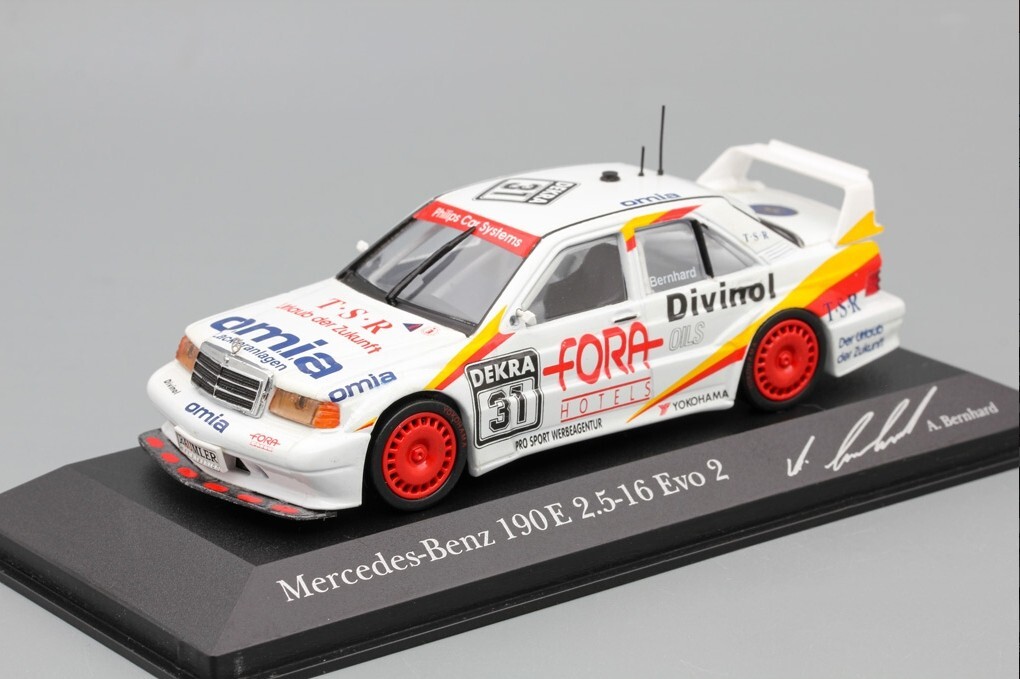 1/43 MERCEDES-BENZ 190E EVO II DTM 94 A.BERNHARD #31 MINICHAMPS