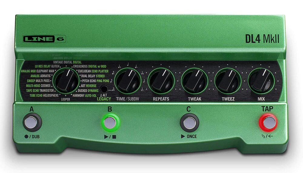 Line 6 DL4 MkII Delay Modeler Guitar Effects Pedal 30-delay Model