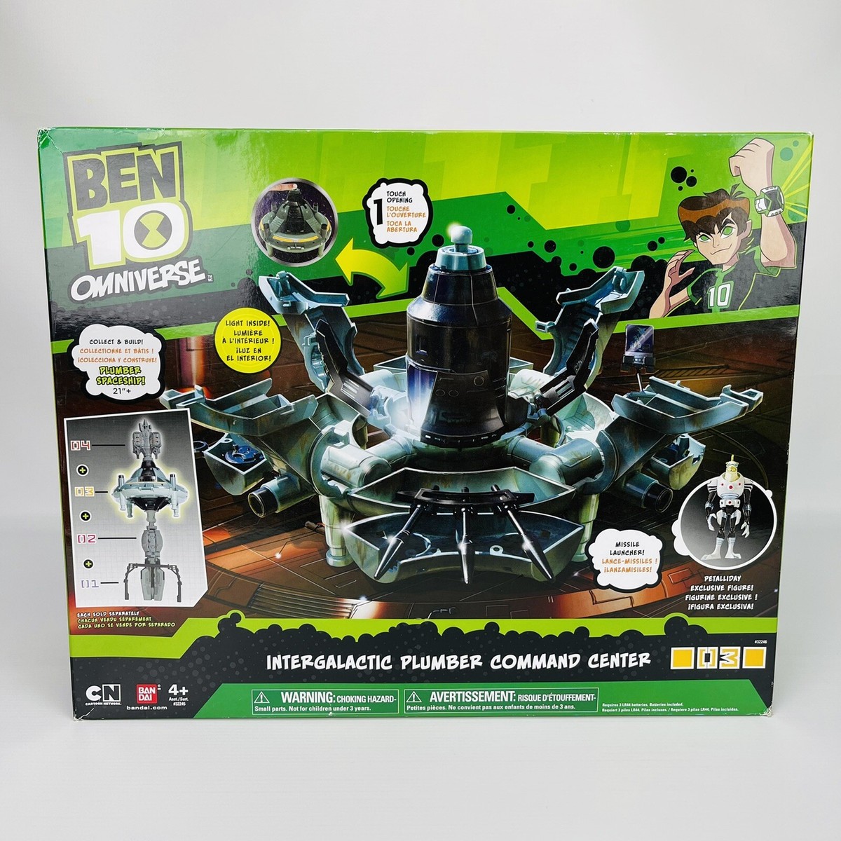 Ben 10 Omniverse Intergalactic Plumber Command Center Petalliday
