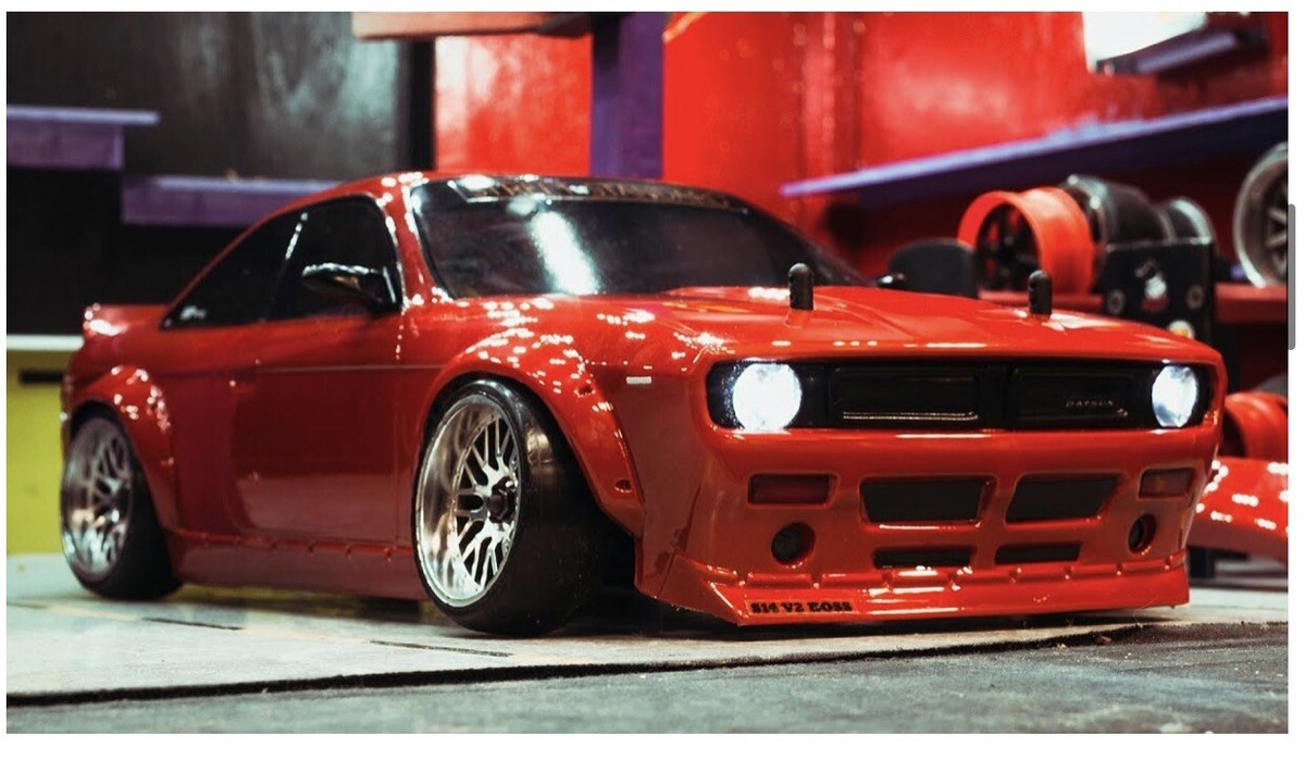 HPI ROCKET BUNNY S14 BOSS Clear Body For 1/10 RC Drift Car 200mm