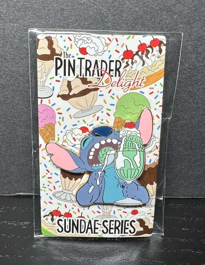 Stitch Ghiradelli PTD Pin Traders Delight LE 400 Disney 2024 +
