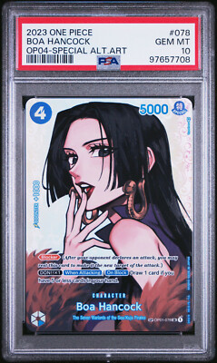 Boa Hancock OP01-078 SP Alt Art Kingdom of Intrigue One Piece
