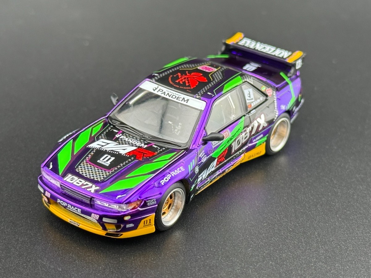 Pop Race xcartoys Nissan EVA RT Test Type-01 1087X Pandem S13