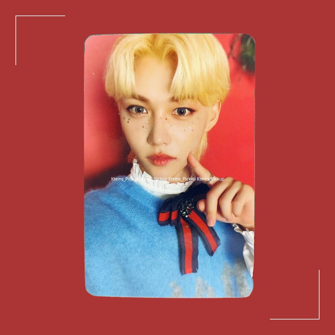 Stray Kids Christmas Evel selfie POB glitter official album