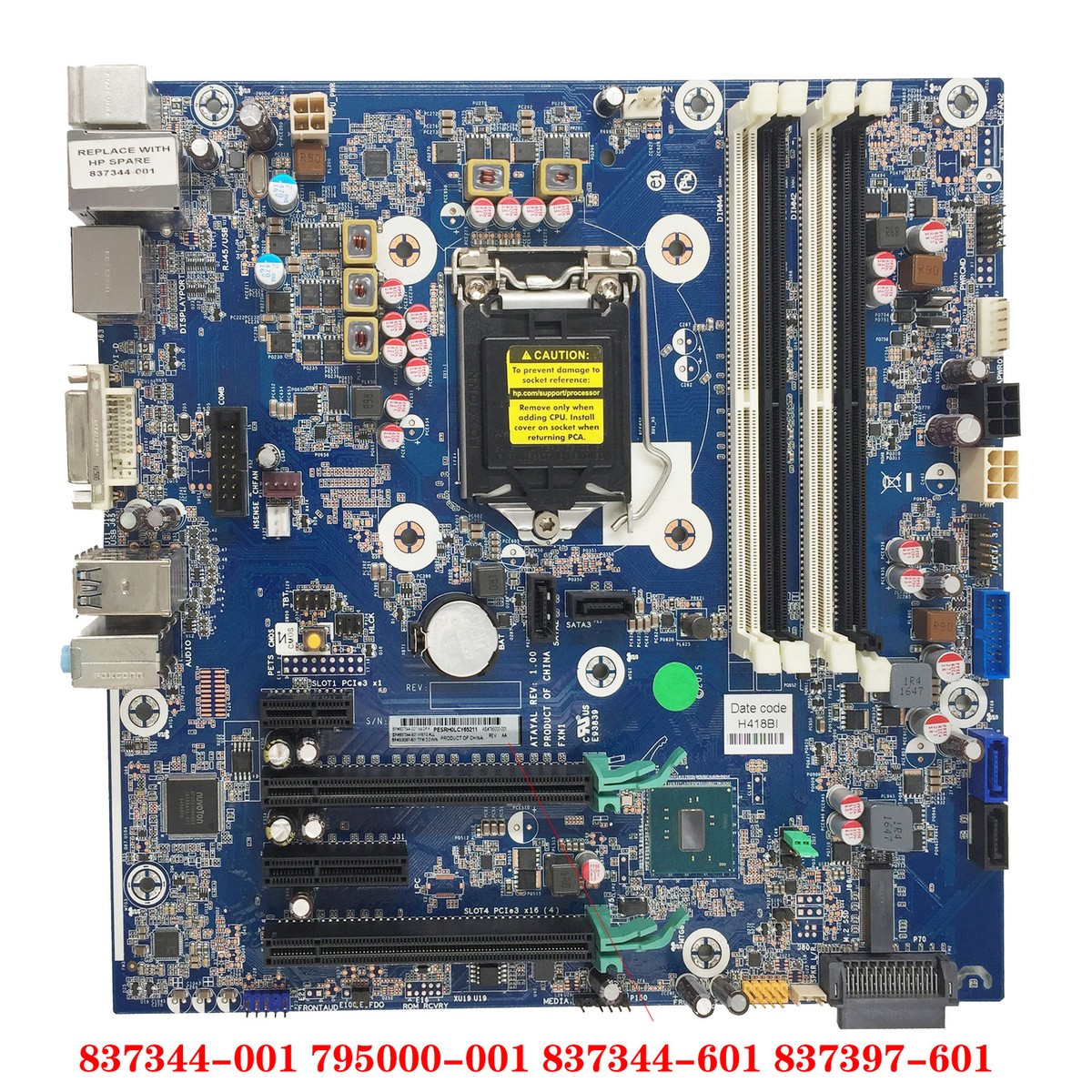 FOR HP Z240 Tower Motherboard 837344-001 795000-001 837344-601