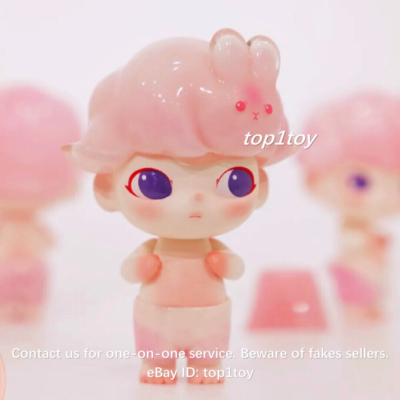 POP MART x DIMOO WORLD Sakura Jelly The Rabbit Pudding Figurine