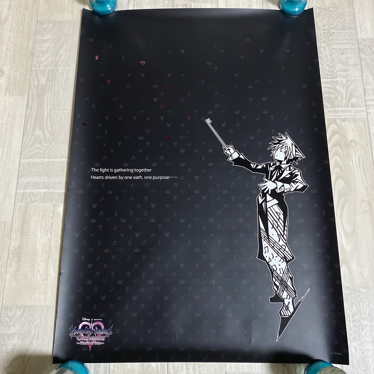 KINGDOM HEARTS Orchestra -World of Tres- Poster B2 #613 | eBay