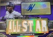 Jazz Chisholm Jr. #TTR-JAZ4 Prices | 2024 Topps Triple Threads