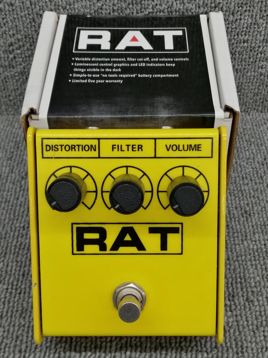 RAT ギターエフェクター USA 黄色基盤 RAT ギターエフェクター USA