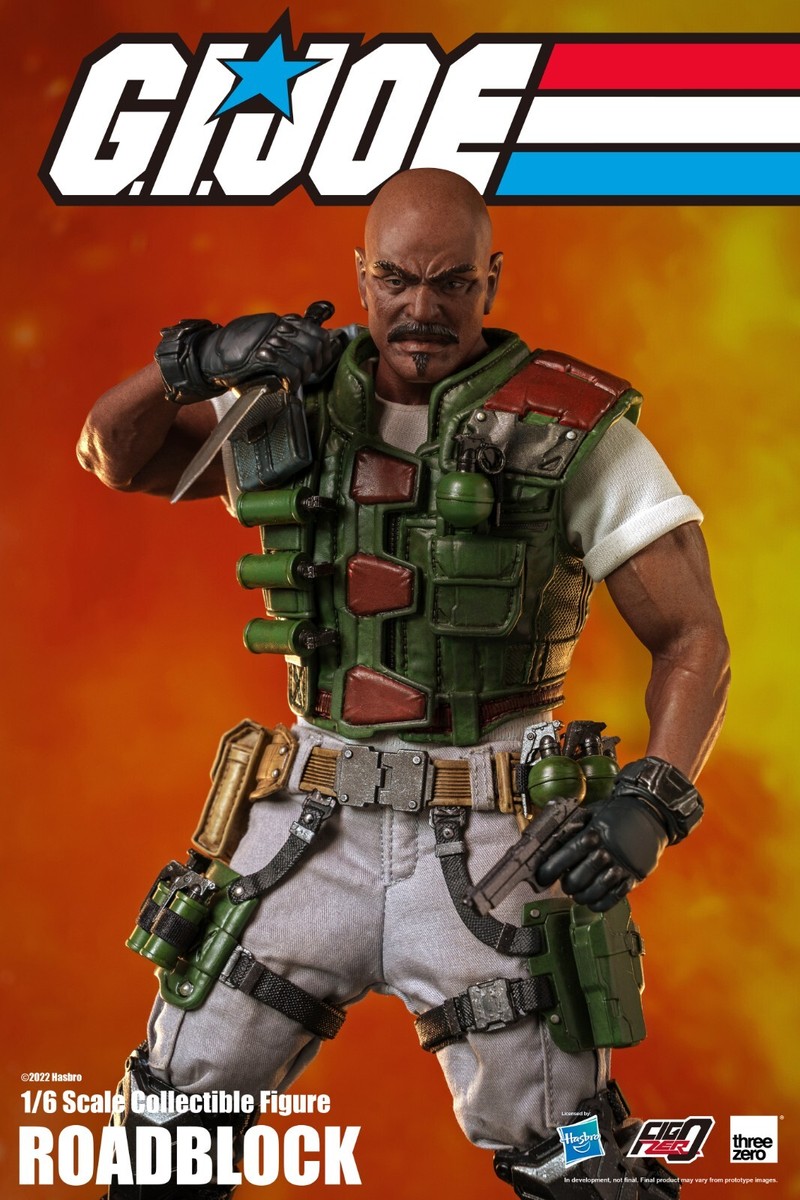 1/6 Scale Hasbro Gi Joe Roadblock Figure ThreeZero | eBay
