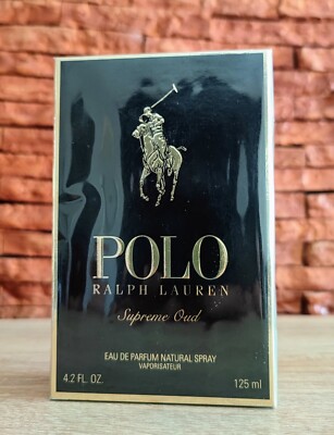 Ralph Lauren Polo Supreme Oud 125ml 4.2 oz Eau de Parfum For Men