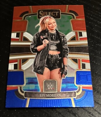 2024 Panini Select WWE Liv Morgan Red White & Blue | eBay
