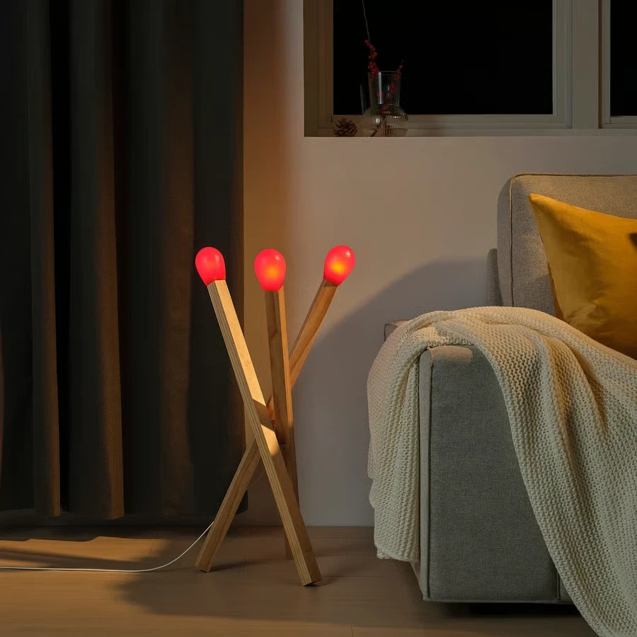 Brand New IKEA Strala Match/Matches/Matchstick Floor Lamp STRÅLA