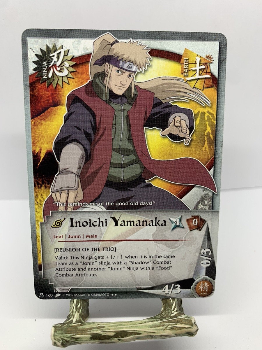 Inoichi Yamanaka 160 Naruto CCG Rare Shonen Jump's Card | eBay