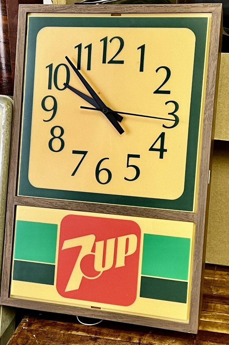 ヴィンテージ 7up ウォールクロック 50's ロカビリー ヴィンテージ 7up