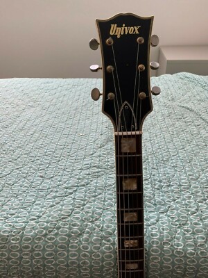 Vintage Univox Electric Guitar, Rare Single Cut Les Paul Copy