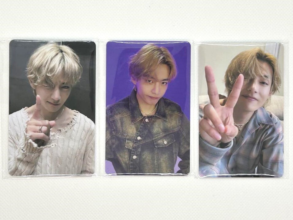 BTS V Taehyung LAYOVER Weverse Shop Special POB PVC Official Photo
