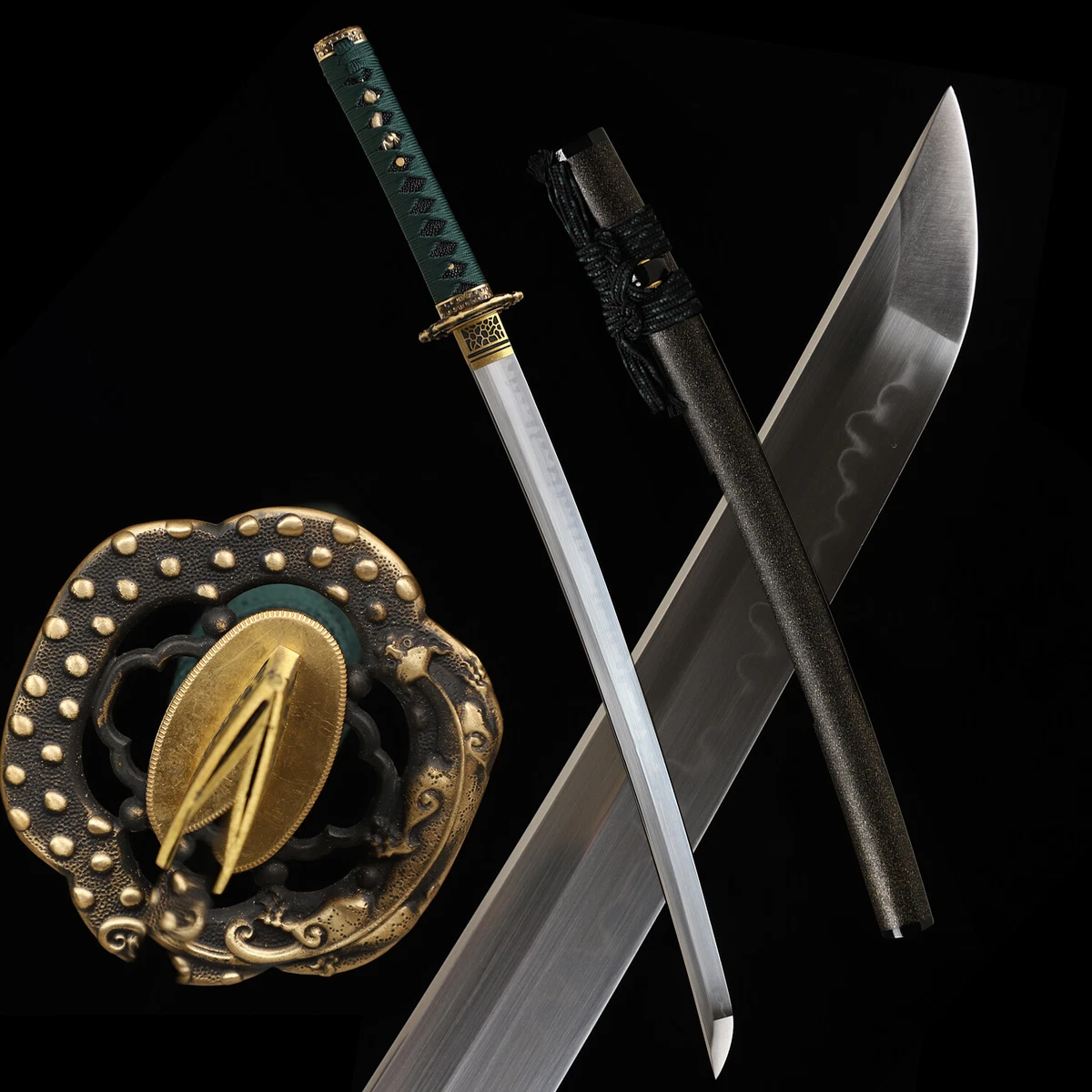 武士绿色收藏日本刀剑、军刀| eBay