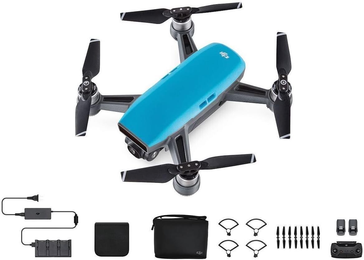 DJI Spark Fly More Combo Sky Blue | eBay