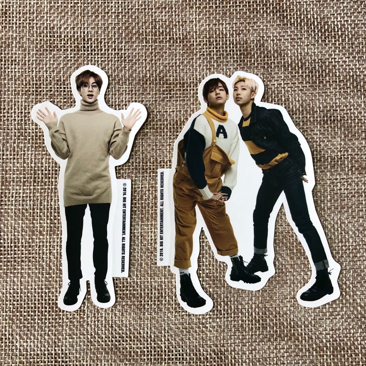BTS GROUP [ 2nd Muster ZIP CODE 22920 ] Official Sticker Set / New