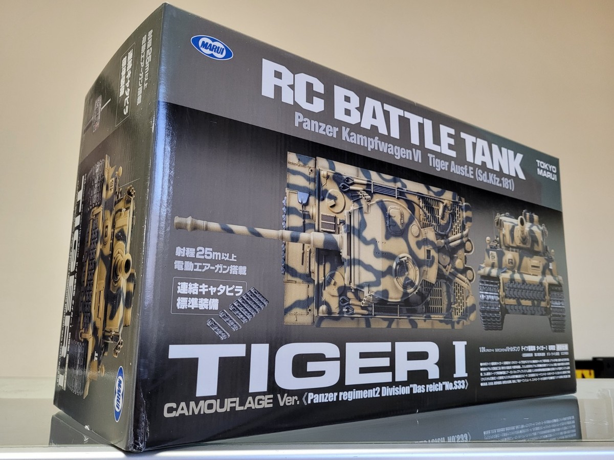 Tokyo Marui R/C Toy Battle Tank 1/24 Tiger 1 Plastic Vehicles | eBay