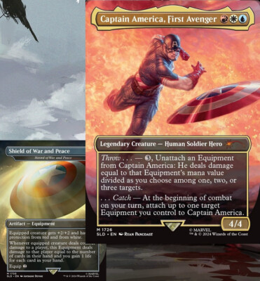 Captain America, First Avenger Commander Deck Magic MTG Ready-to