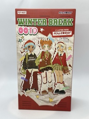Pop Mart Peach Riot Winter Break OOTD Series GIGI 1/8 Action
