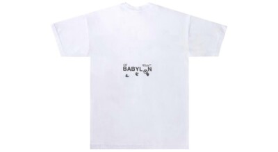 Off-White x Babylon LA (White) Oversized Logo T-Shirt XL X-Large