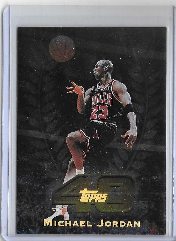 MICHAEL JORDAN 1997-98 TOPPS 40 INSERT CHICAGO BULLS GOAT | eBay