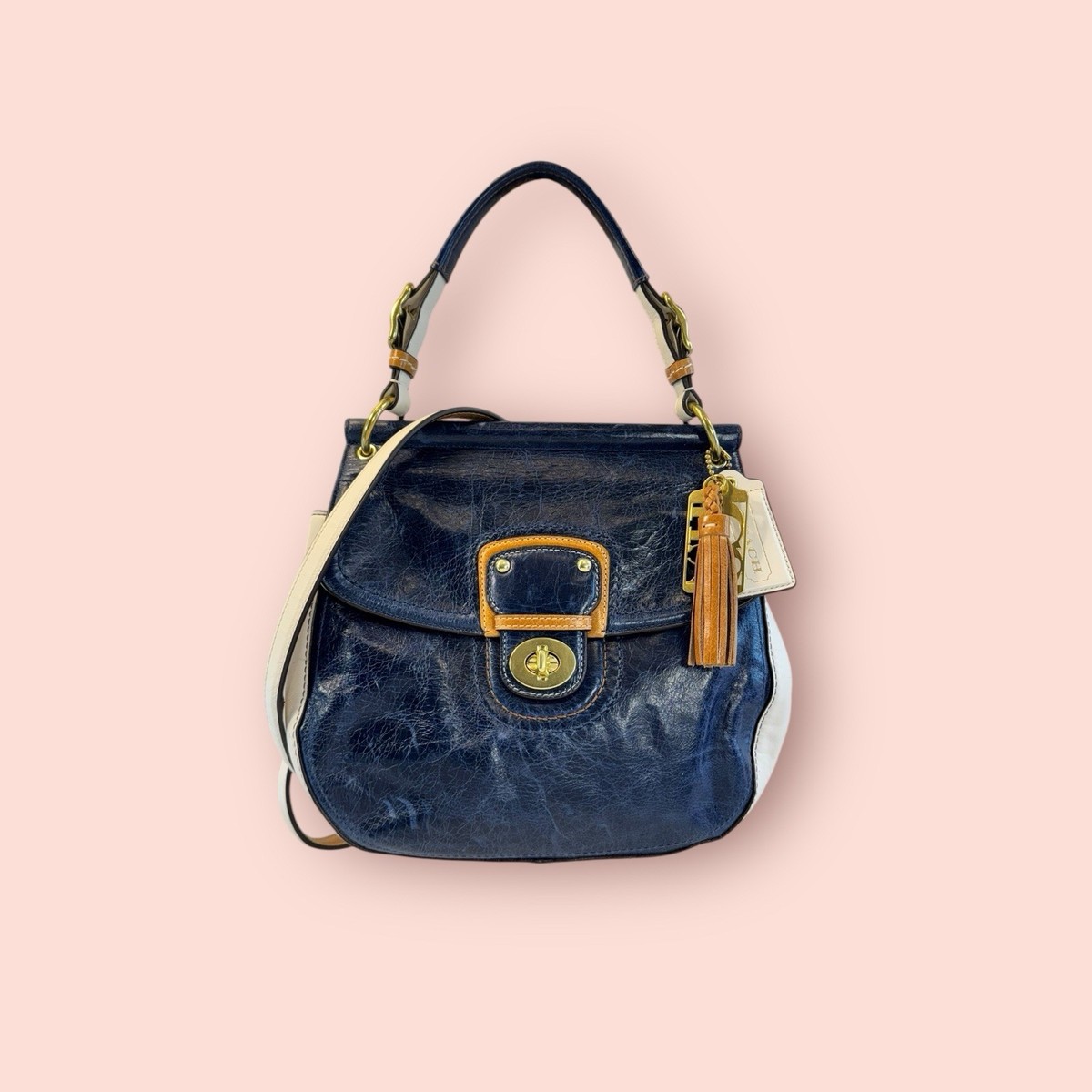 COACH Willis Legacy Vintage Y2K Luxury Leather Crossbody 70th