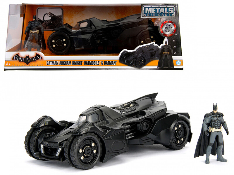 Arkham Knight Batmobile w/ Batman Diecast Figure 1/24 Diecast