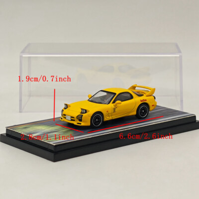 Hobby Japan 1/64 Mazda RX-7 FD3S RedSuns Initial D Open Headlights