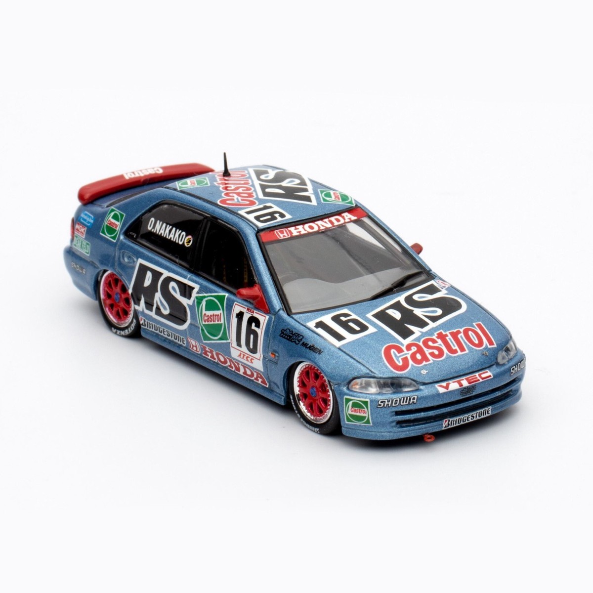 INNO64 HONDA CIVIC FERIO EG9 #16 CASTROL MUGEN JTCC 1994 OSAMU