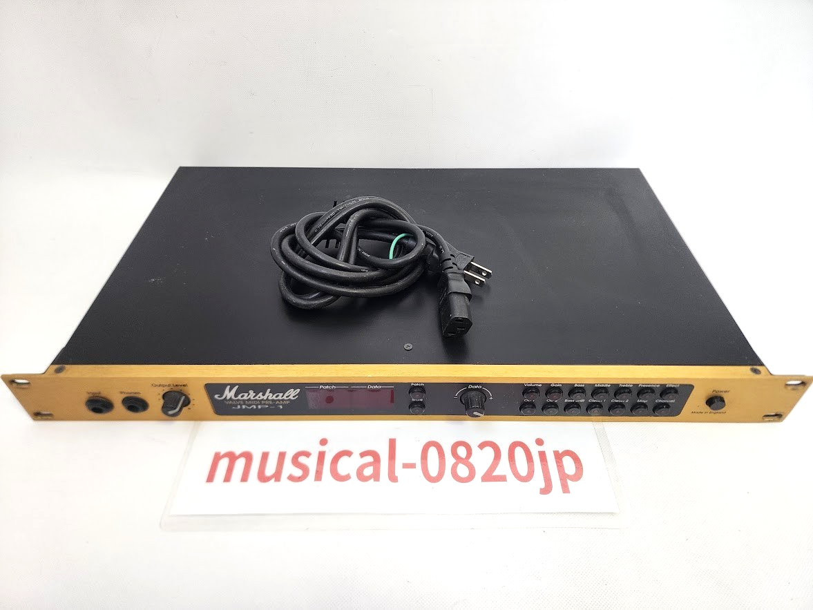 Marshall JMP-1 Valve MIDI Pre-Amp Guitar Effect Rack | eBay