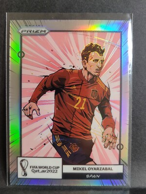 2022 Panini Prizm FIFA World Cup Mikel Oyarzabal Manga Prizm #20