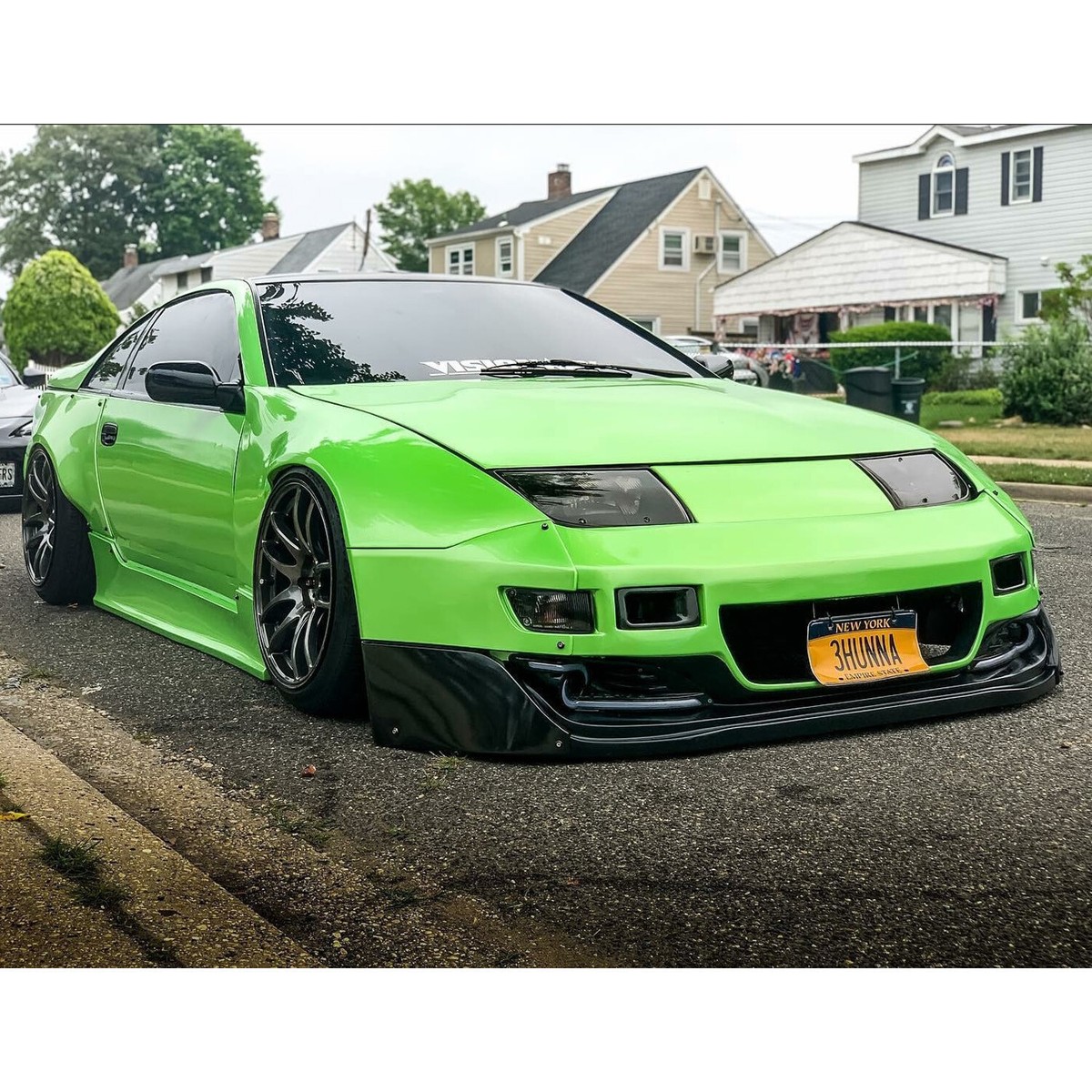 KBD Body Kits PMZ-K V2 2 Piece Front Fenders For Nissan 300ZX 1990