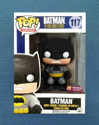 POP BATMAN #117 FUNKO 4 INCH FIGURE THE DARK KNIGHT RETURNS PX