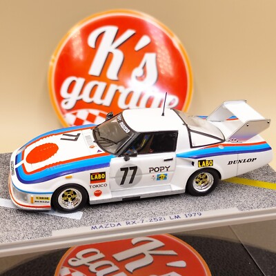 SPARK 1/43 MAZDA RX-7 252i LM Le Mans 1979 #77 Resin History