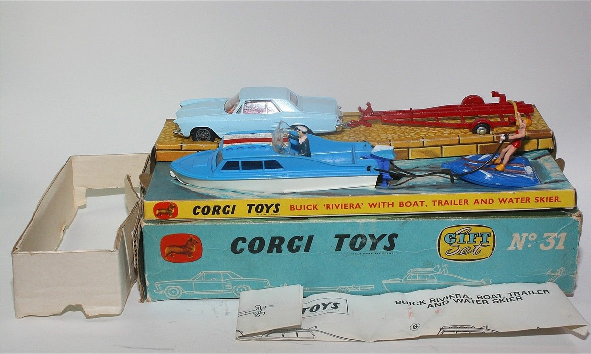 Corgi 31 Buick Riviera Set, VNM in Complete Original Box | eBay UK