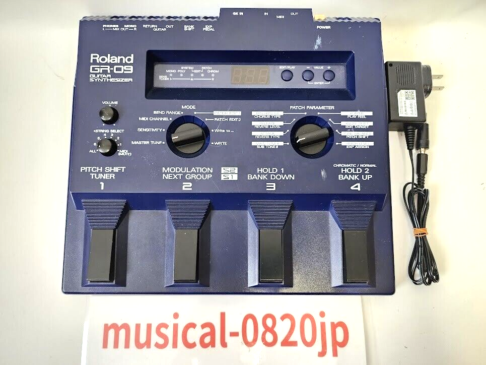 Roland GR-09 Guitar Synthesizer effect pedal | eBay