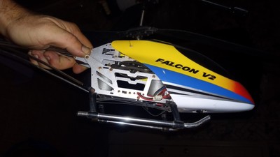 Remote Control Falcon V-2 Gyro Helicopter (No Remote) | eBay