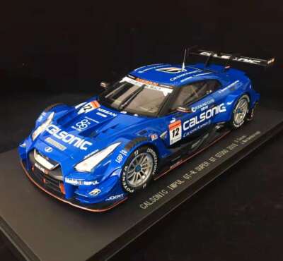 EBBRO 1/18 Nissan GTR 2018 CALSONIC IMPUL SUPER #12 GT500 | eBay